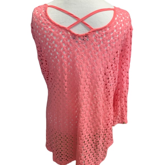 Simply Noelle Pink Coverup Size XXL - Picture 2 of 6